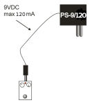 YANKEE PS-9/120 ZASILACZ 9V 120mA do efektów gitarowych - 3