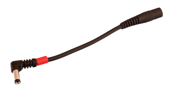 Przejściówka do efektów gitarowych zmieniająca polaryzację (2,1 x 5,5mm)